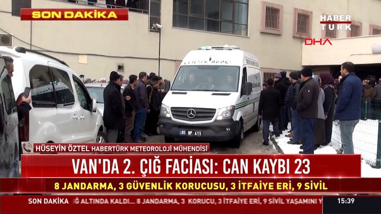 Van ve çevre illerde çığ riski devam edecek mi?