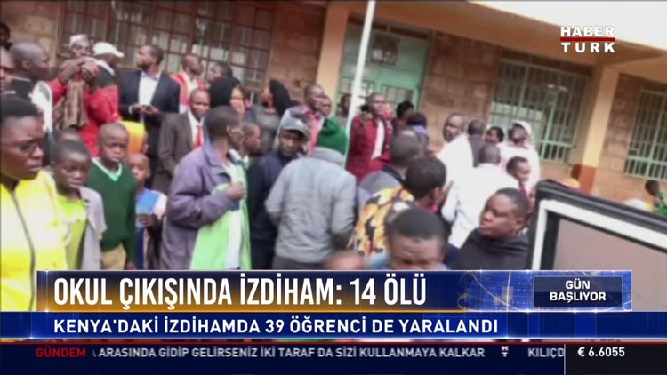 Okul çıkışında izdiham: 14 ölü