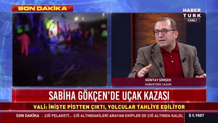Sabiha Gökçen Havalimanı'nda uçak kazası!
