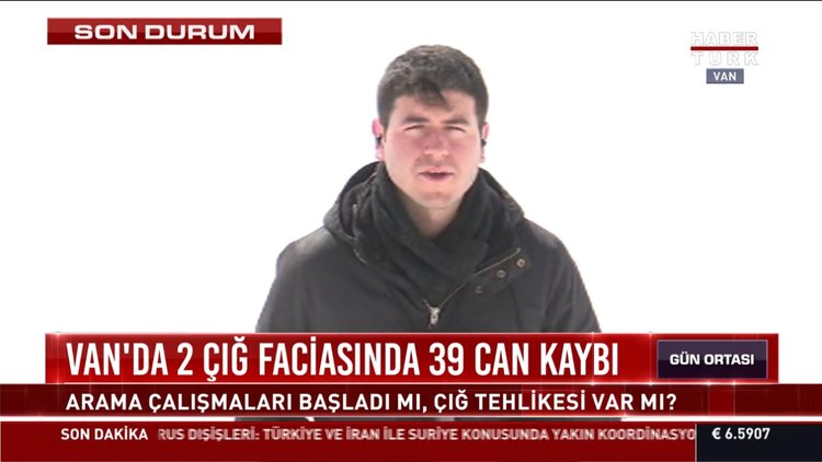 Van'da iki çığ felaketi! Ölü sayısı 39'a yükseldi!