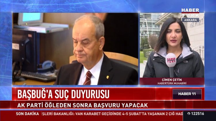 Başbuğ'a suç duyurusu