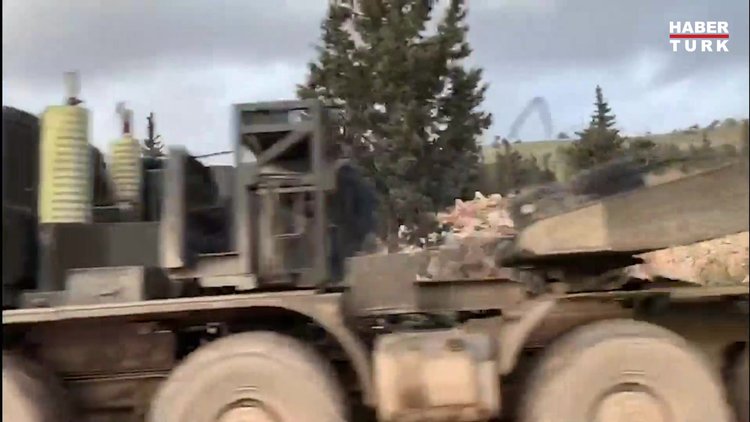 Suriye sınırına askeri sevkiyat