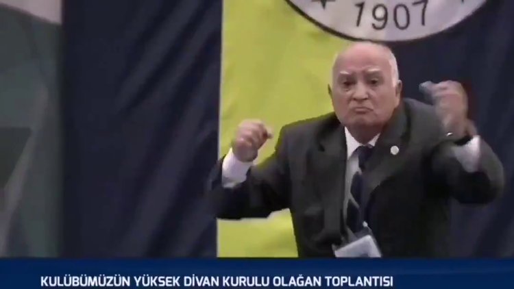 Fenerbahçe Yüksek Divan Toplantısında ilginç anlar!
