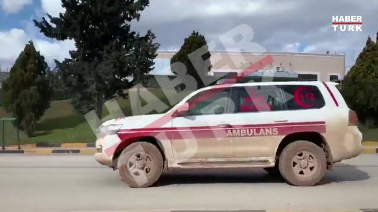 Yaralı askerlerin Reyhanlı'ya getirilme görüntüleri