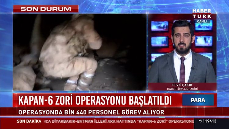 Kapan-6 Harekatı başlatıldı