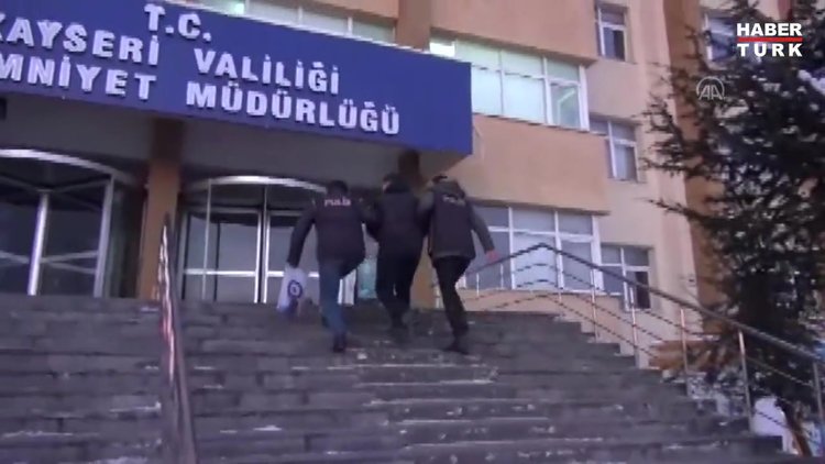 Kayseri'de PKK/YPG operasyonunda 2 şüpheli yakalandı