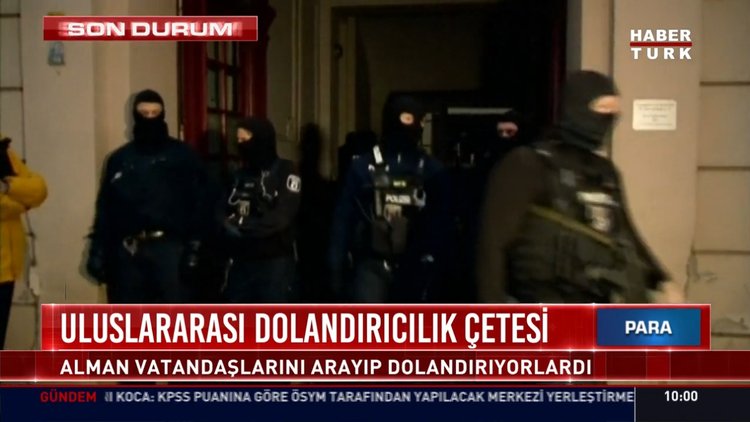 Türk ve Alman polisinden ortak operasyon!