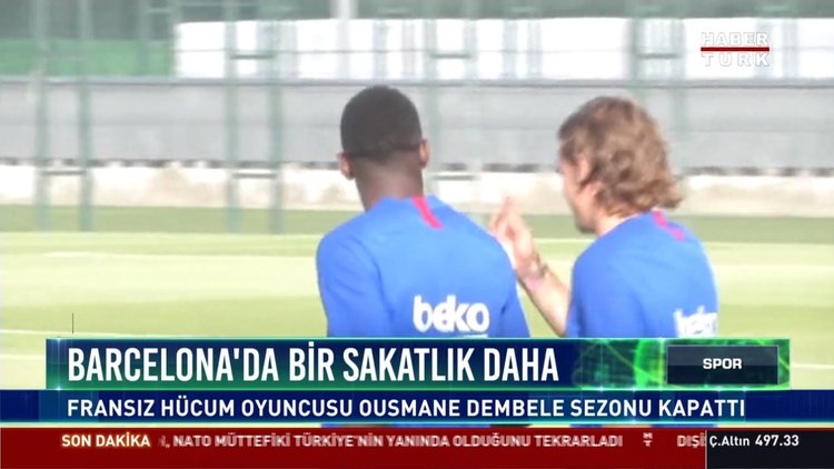 Barcelona'da bir sakatlık daha