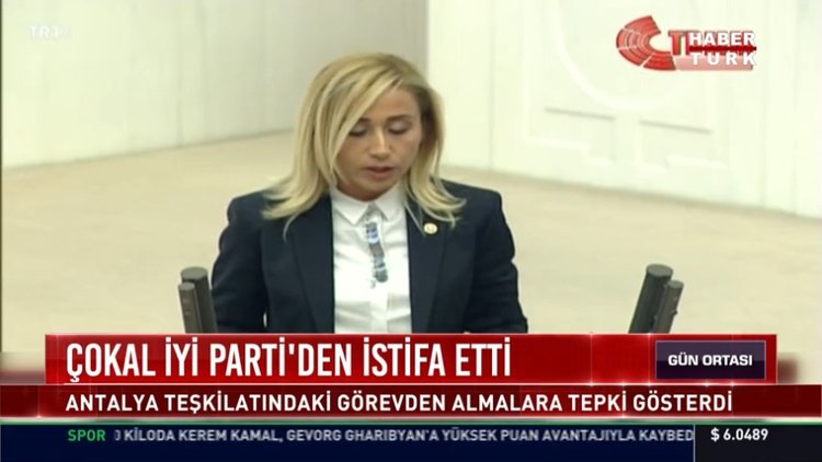 Çokal İYİ Parti'den İstifa etti