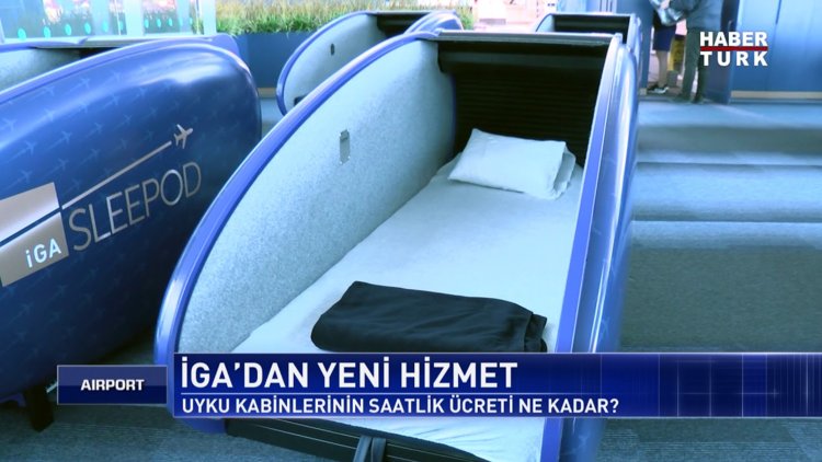 Havalimanlarında Uyku Kabinleri Hizmete Başladı