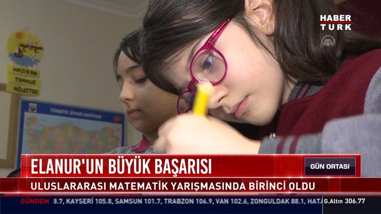 Elanur'un büyük başarısı