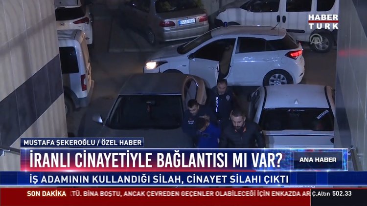 O silah suikastte kullanılmış!