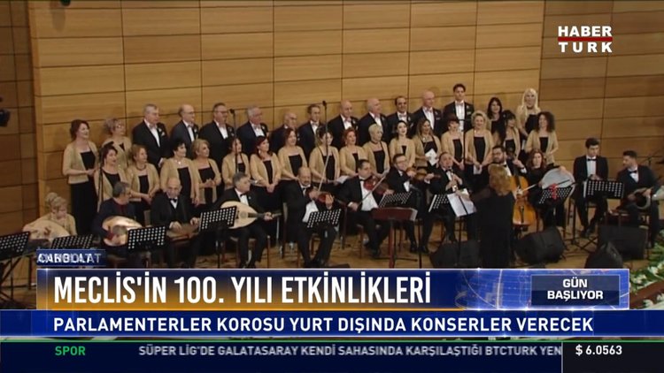 Parlamenterlerden sevgi konseri