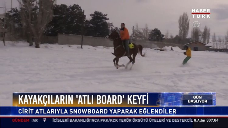 Cirit ve snowboard'u birleştirdiler