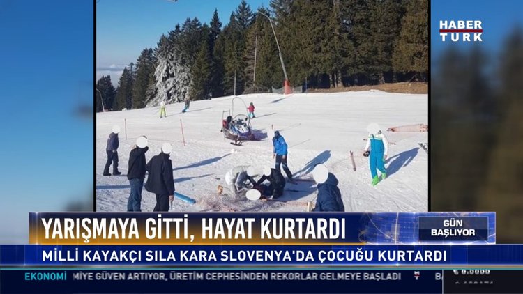 Yarışmaya gitti, hayat kurtardı