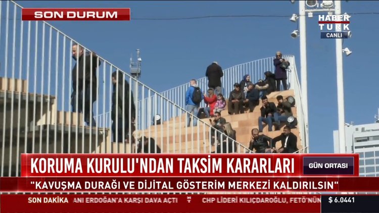 Taksim Meydanı için flaş karar