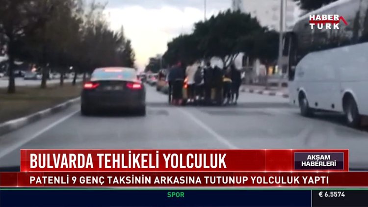 Bulvarda tehlikeli yolculuk