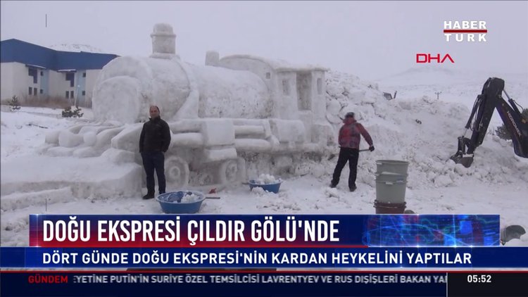 Kardan tren yapıp gelmesini istediler