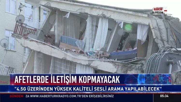 Afetlerde iletişim kopmayacak