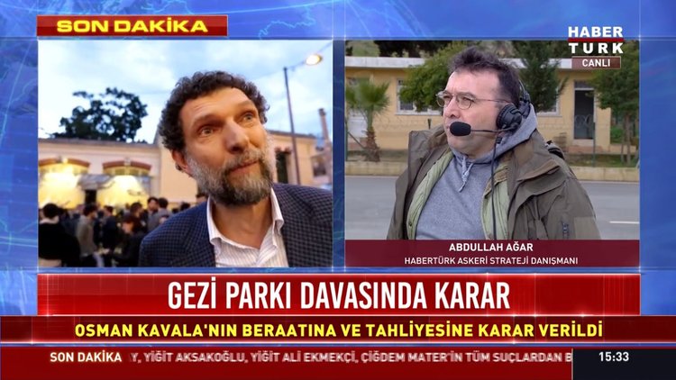 Gezi Parkı davasında karar! Osman Kavala için tahliye