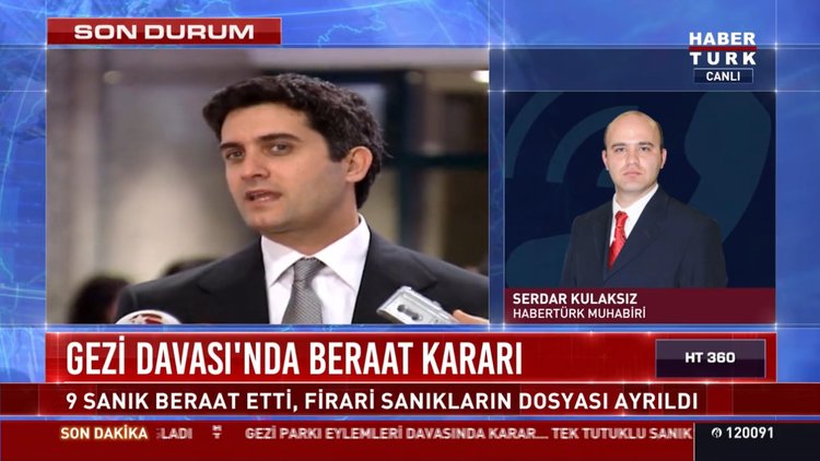 Gezi Parkı davasında karar! Gezi Parkı davasında beraat