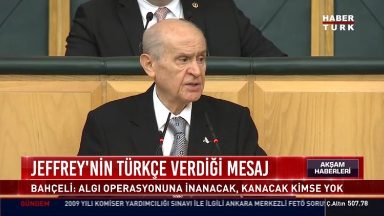 Jeffrey'nin türkçe verdiği mesaj