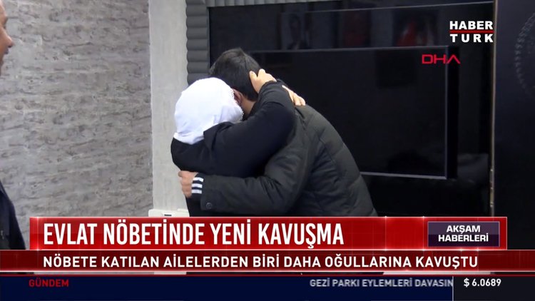 Evlat nöbetinde yeni kavuşma