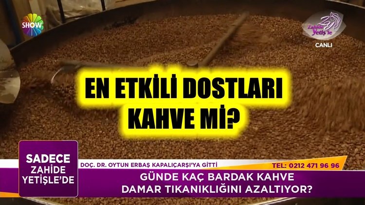 ''Kahve bir içecek değil, bir ilaç!''