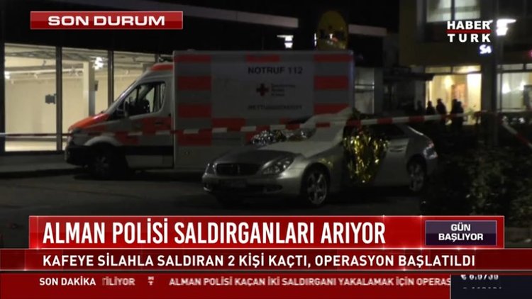 Alman polisi saldırganları arıyor