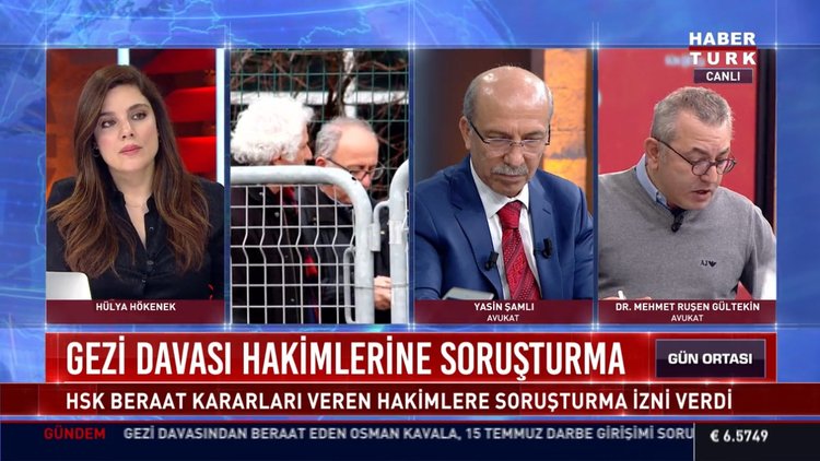 Gezi davası hakimlerine soruşturma