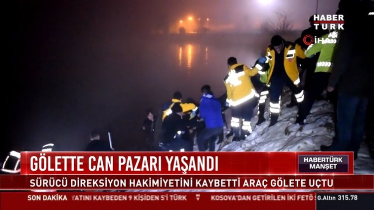 Gölette can pazarı yaşandı