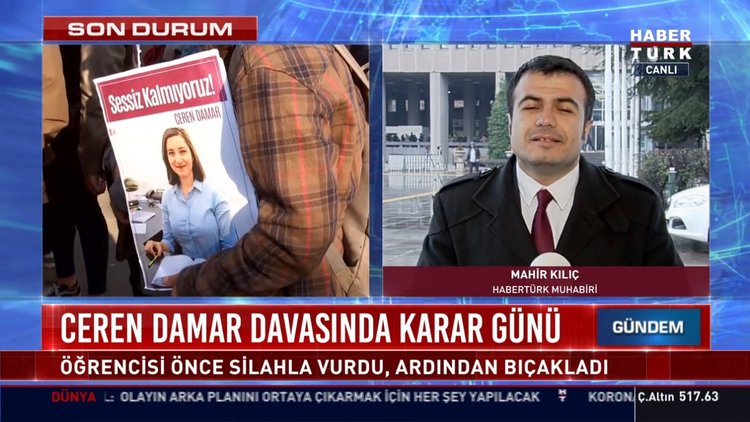 Ceren Damar davasında karar günü