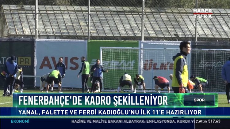 Fenerbahçe'de kadro şekilleniyor