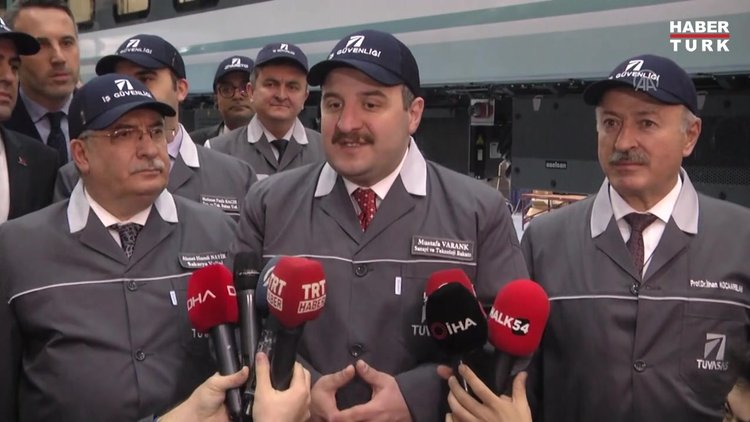 Bakan Varank: Milli elektrikli tren 29 Mayıs'ta test edilmeye başlanacak
