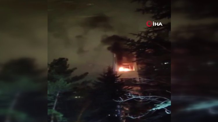 Ankara Üniversitesi İlahiyat Fakültesinde yangın çıktı