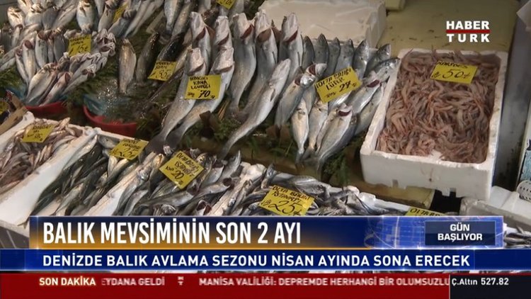Balık mevsiminin son 2 ayı