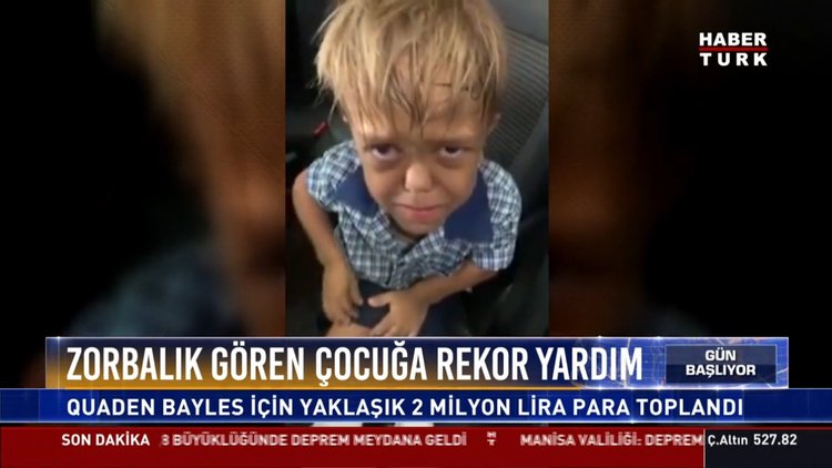 Zorbalık gören çocuğa rekor yardım