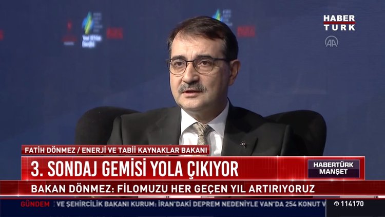 Türkiye'nin 3. sondaj gemisi İngiltere'den