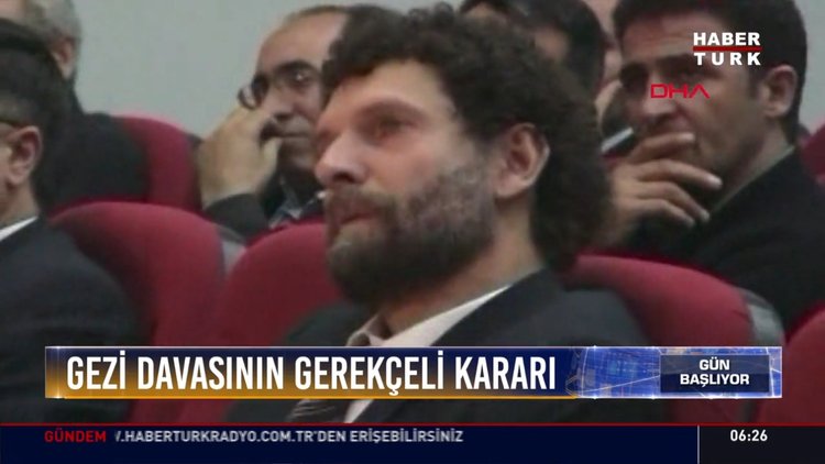 Gezi davasında gerekçeli kararı