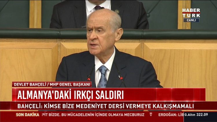 MHP lideri Bahçeli'den açıklamalar