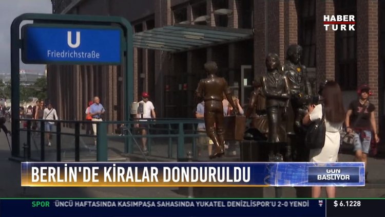Berlin'de kiralar beş yıllığına donduruldu