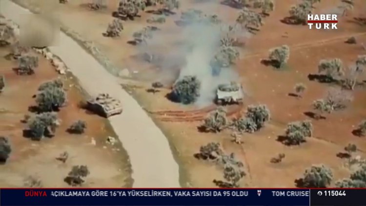 Muhalifler rejimin tankını kovaladı