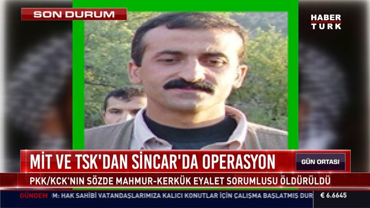 MİT ve TSK'dan Sincar'da operasyon