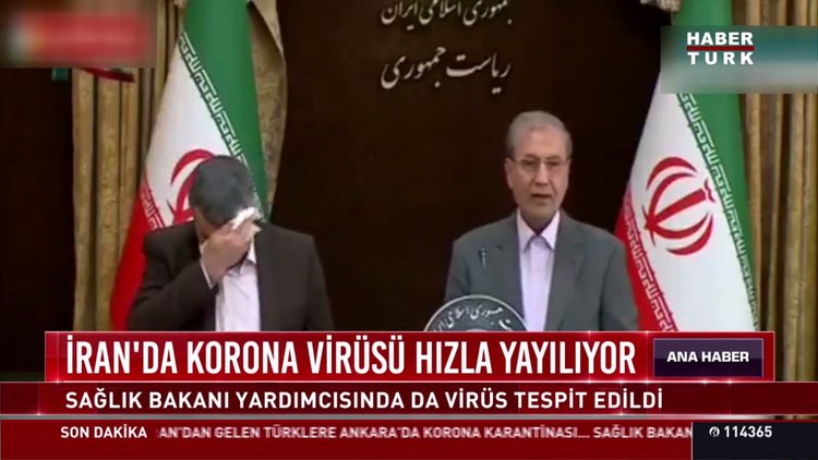 İran'da koronavirüsü yayılıyor