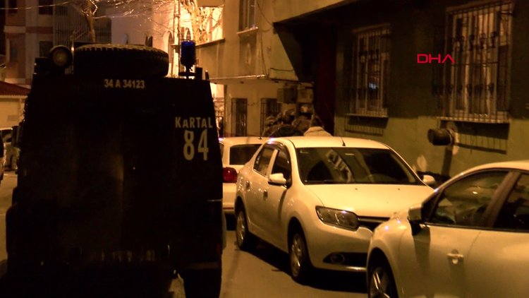 İstanbul Esenler'de terör operasyonu: 3 gözaltı