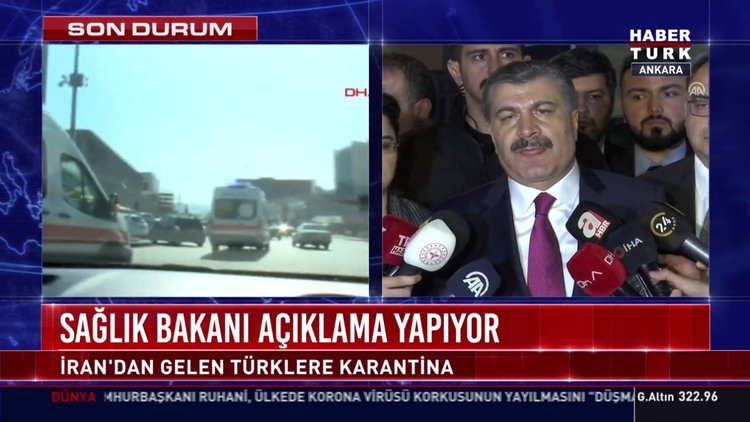 Sağlık Bakanı Koca, açıklamalarda bulundu