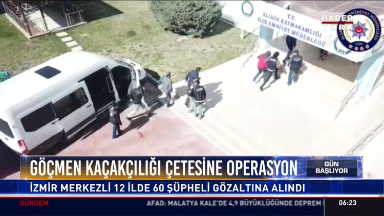 Göçmen kaçakçılığı çetesine operasyon