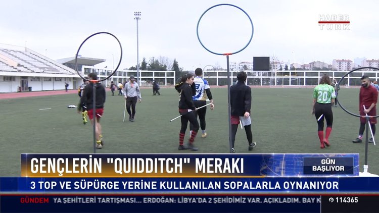 Harry Potter oyunu yeşil sahada