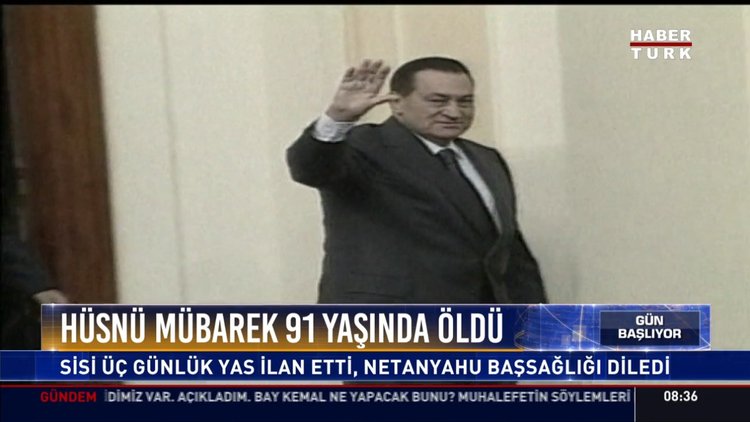 Hüsnü Mübarek 91 yaşında öldü