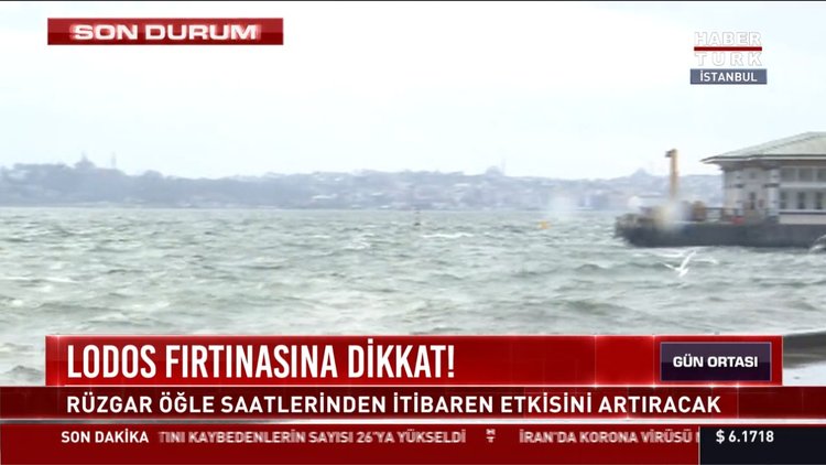 Lodos fırtınasına dikkat!